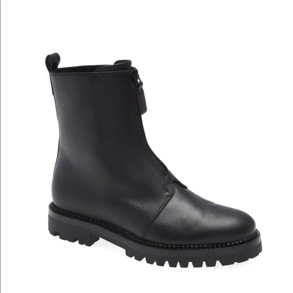 Vince Shoes - VINCE Cabria Water Resistant Front Zip Boot